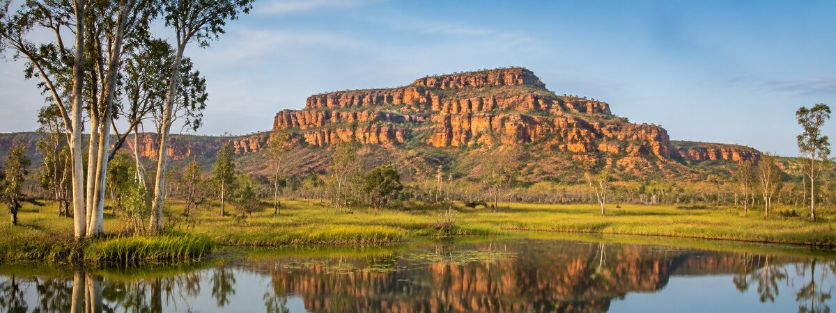 A typical landscape in Northern Territory