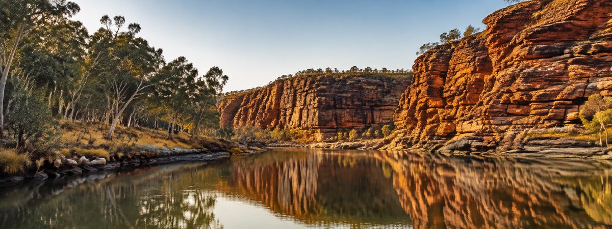 A typical landscape in Western Australia