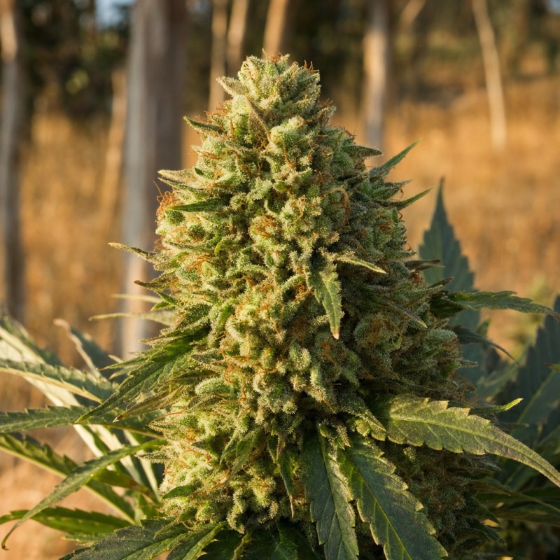 Outdoor macro photograph of the Zoap flower on a living plant